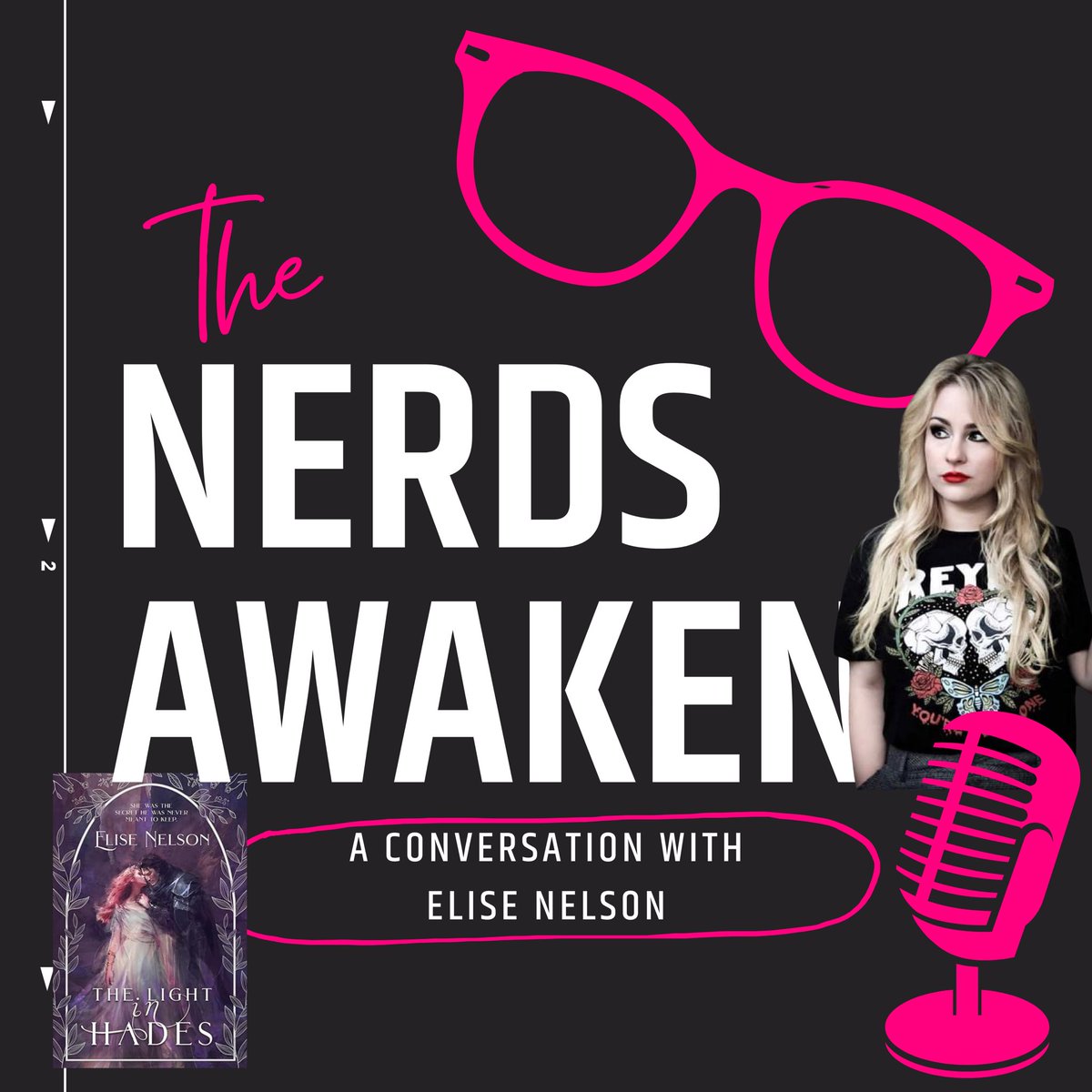 🎙️NEW EPISODE🎙️

We have a very special guest back on The Nerds Awaken! Back in 2021 @enelsonauthor was the very first author and #Reylo we interviewed, and now she’s back to chat about her new novel THE LIGHT IN HADES.

#podcasts #books #authorinterview 

podcasts.apple.com/us/podcast/the…