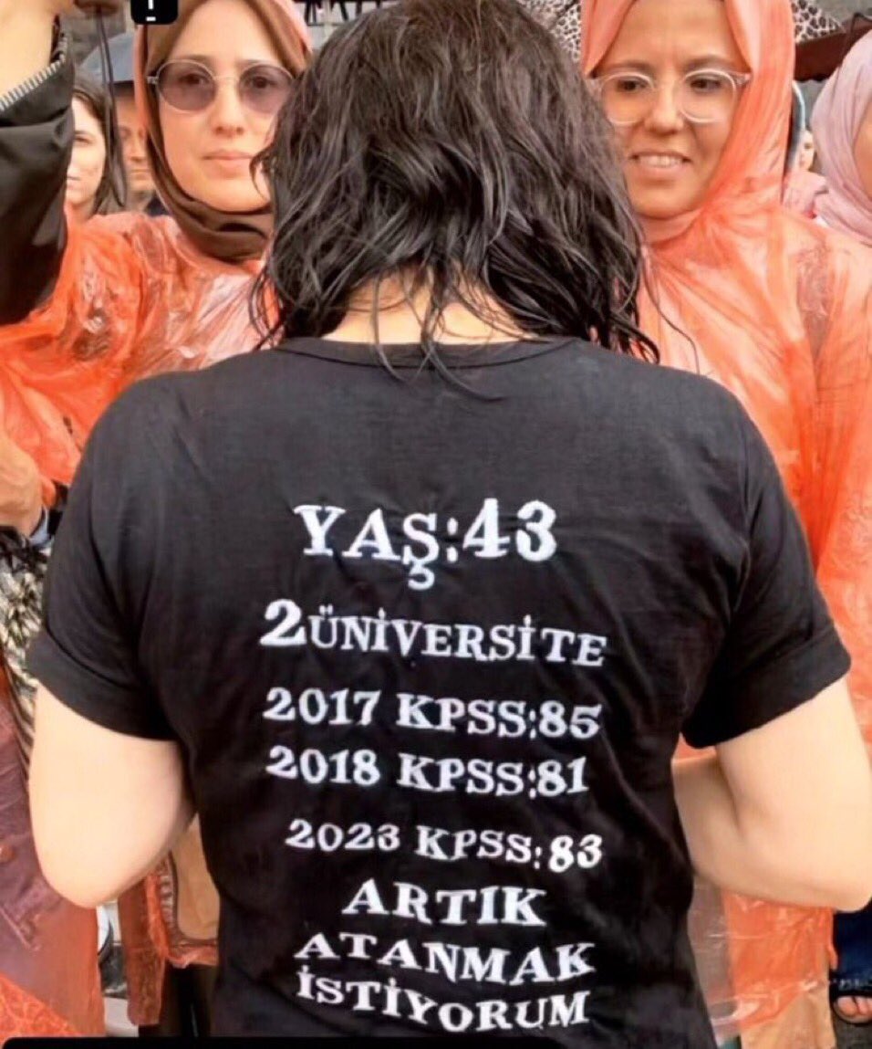 Artık öğretmenlerin atanması için birileri bir şey yapmalı😢 #atama #öğretmen