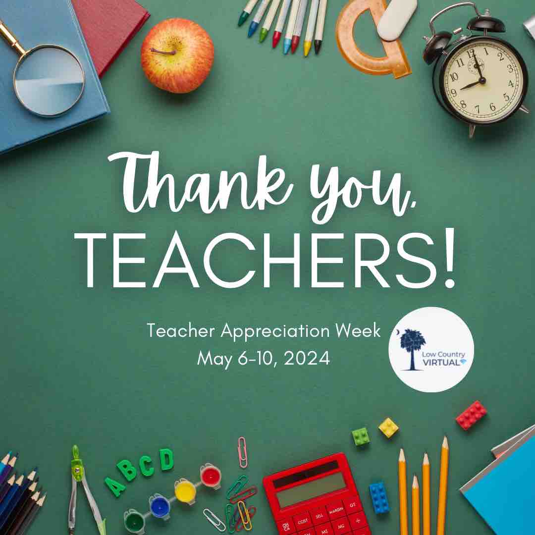 🍎✏️ Happy Teacher Appreciation Week! 📚🎉 Thank you to all the incredible educators who inspire, motivate, and shape the future every single day. Your dedication doesn’t go unnoticed. #TeacherAppreciationWeek #ThankATeacher #onlinelearning #lcvleads