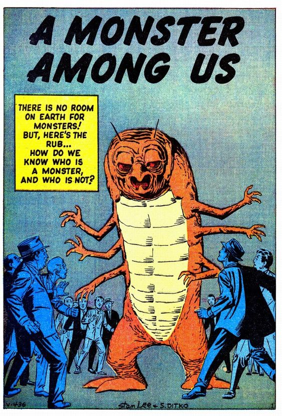 *But, here's the rub. . . Happy #MonsterMonday! 🖤 Amazing Adult Fantasy Vol. 18, #8 (Jan. 1962)