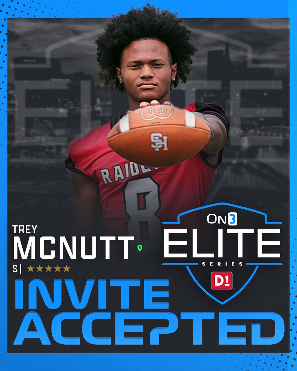 5-star safety, Trey McNutt is Music City bound for the On3 Elite Series. 𝗜𝗡𝗩𝗜𝗧𝗘 𝗔𝗖𝗖𝗘𝗣𝗧𝗘𝗗 💪 on3.com/os/news/2024-o…