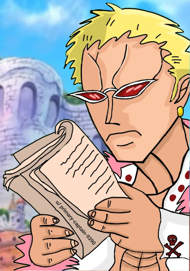 Doflamingo in the chapter be like :
.
 #ONEPIECE1114