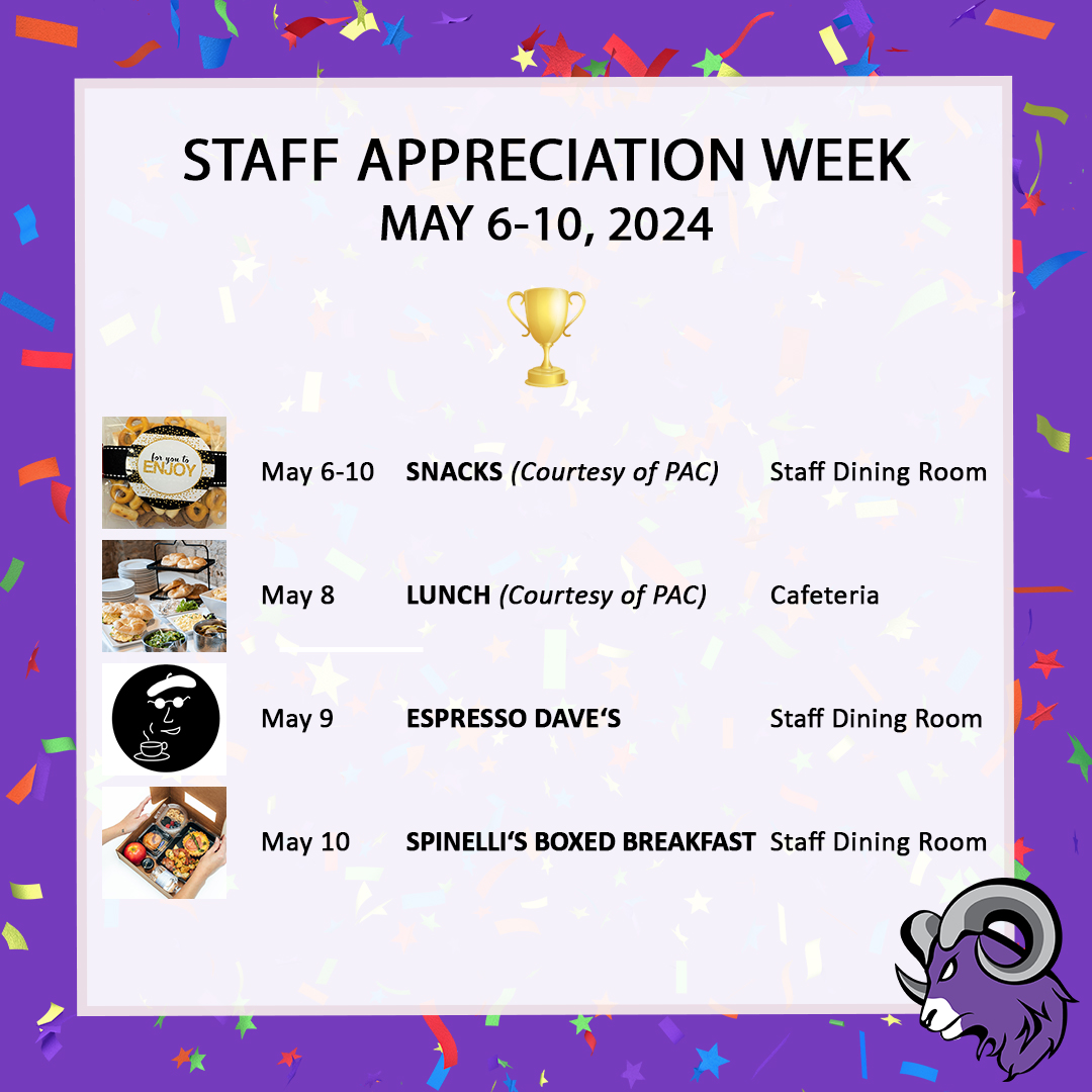 Happy Staff Appreciation Week! 🎉 The #ShawTech community wants to express our heartfelt #thanks to all our amazing staff for their dedication, hard work, and unwavering commitment to our school #community. Thank you for all you do! #WeAreShawsheen #StaffAppreciation