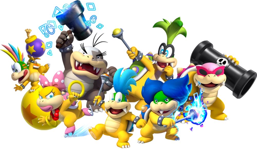 *clears throat*
The Koopalings being bosses in every NSMB was never the issue, those fights were cool. The issue was how every mini-boss was either them, Reznor, or Boom Boom, EVERY. SINGLE. TIME. Had we gotten fresh and original minibosses the Koopalings wouldn't be hated today.