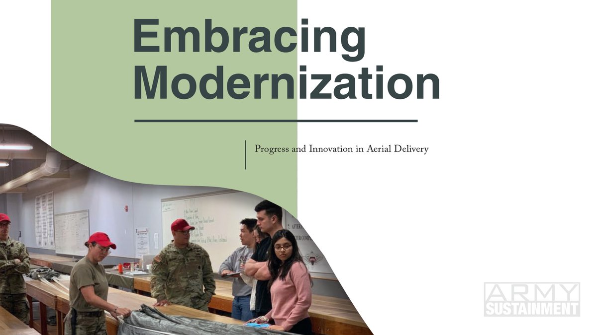 '... the Army is still modernizing and striving to be adaptable for large-scale operations, humanitarian support, and NATO interoperability support.' army.mil/article/274909 📝 Frank Badalucco 📷 Sgt. 1st Class Jesse Norris #ADRST #ADFSD #ASPB #ArmySustainment