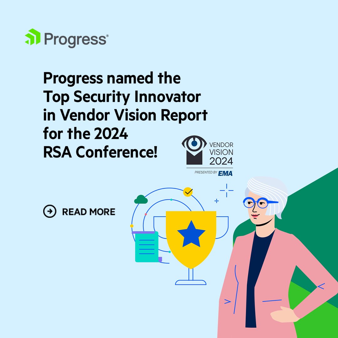 @ProgressSW has been named the Top Security Innovator in Vendor Vision Report! EMA spotlighted @FlowmonNet and @chef among twelve cutting-edge security products. Get Flowmon on your 'go-to´guide for RSA Conference 2024! Meet us at #0366 Moscone South Expo! prgress.co/4dkI3pI