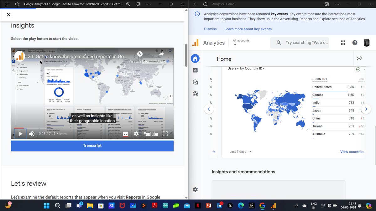 shagunsangwan3_'s tweet image. 🔍 Day 14: Mastering Report Navigation in Google Analytics 4! 📊
Explored Navigational Techniques for Seamless Report Access 🚀
Grasped Insight into Default Report Structures for Efficient Analysis 💼📈 #GA4 #DataNavigation