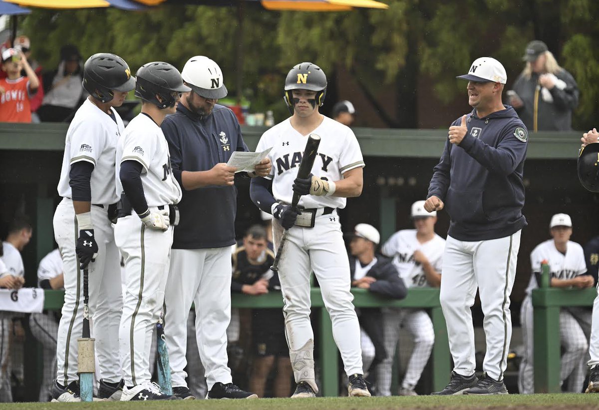 A B1G way to end the regular season!

#GoNavy | @NCAABaseball | @PatriotLeague