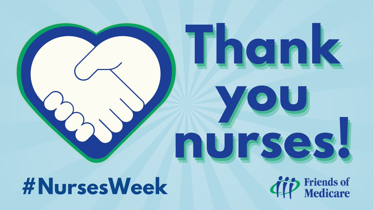 It's #NursesWeek! Our deepest gratitude to all the nurses who care for us❤️ But nurses need more than platitudes—HCWs & their patients need urgent action from govts to end chronic short staffing & support our public health care. Or as @UnitedNurses say: RETAIN, RECRUIT, RESPECT!