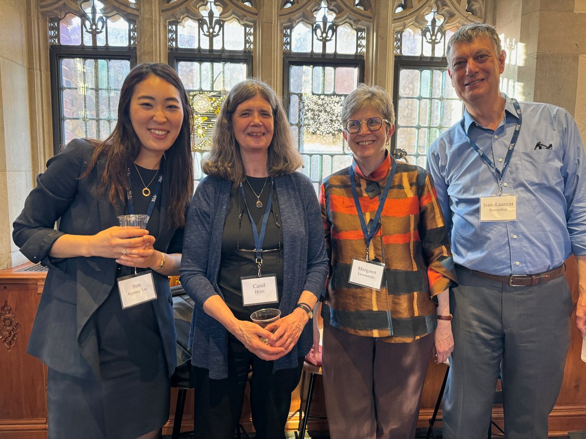 Thanks to @JosespinSanchez, Gerald Jaynes, @SunKyoungLee5 & Rohini Pande for planning the event – and to @YaleEconomics @ISPSYale & @YaleMacMillan for support.