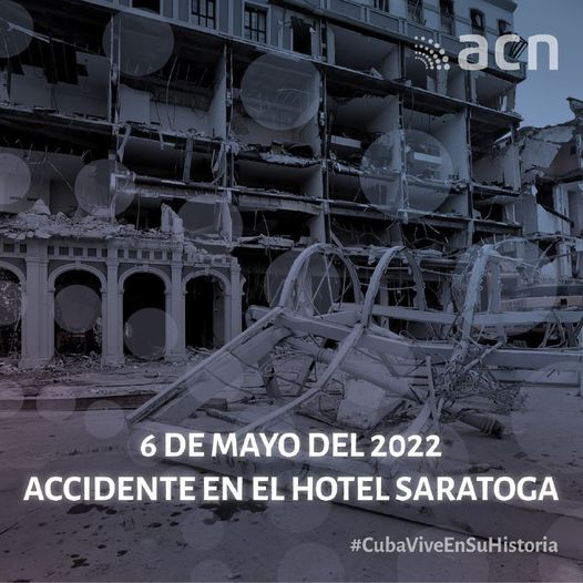A dos años del accidente en el Hotel Saratoga, #Cuba recuerda hoy a las víctimas del triste suceso en el que perdieron la vida 47 personas. #SiempreConNostros también la heroicidad de las mujeres y los hombres que salieron al rescate.