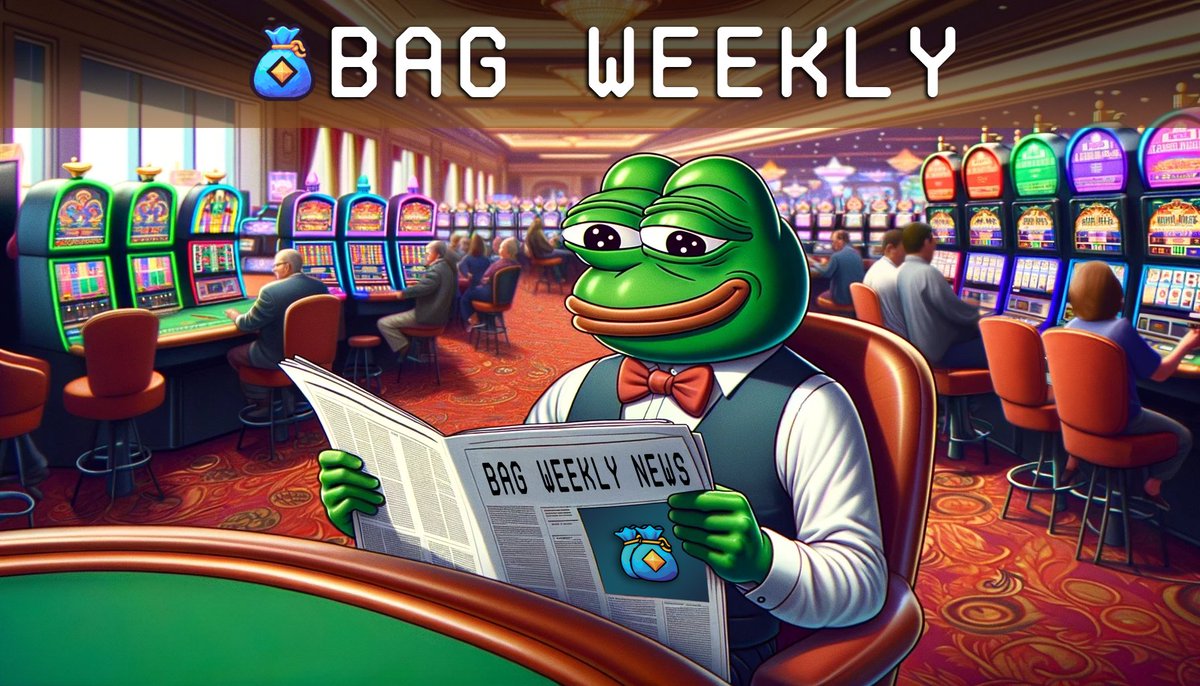 BAG Weekly Newsletter 📰 In this week's edition: 🚨 New Wearable Rewards are Live 🆕 Pocket Casino and Blast Point Updates 🎰 Blast Gold Jackpot 💰 BAG Buy 👤 Community Spotlight Read below for all the latest $BAG news 👇