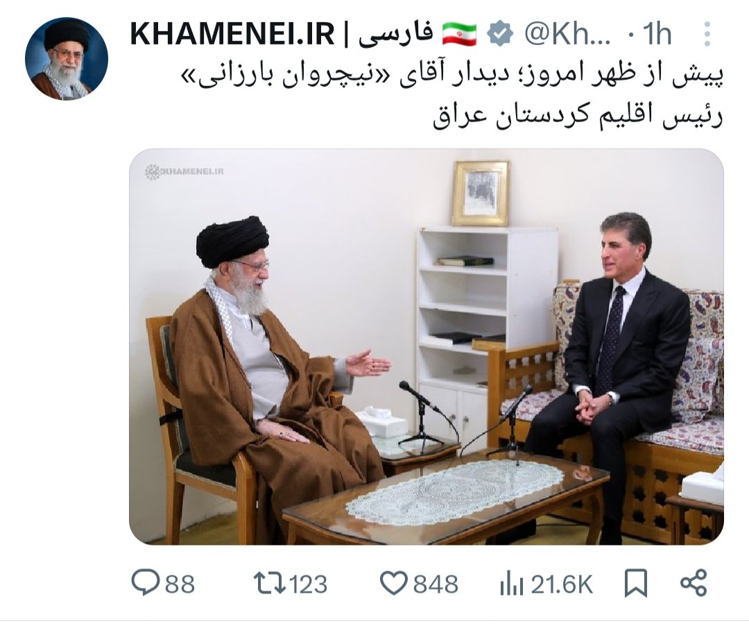 While Khamenei is meeting with particular 'leaders,' let's remember the disinfo agents of the regime who told Western politicians that supporting these elements weakens the regime. 

Hope lessons are learned. The Islamic regime uses disinfo and misinfo in every turn