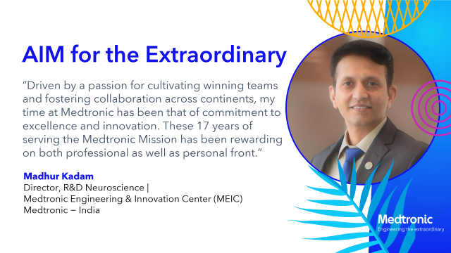 In celebrating Asian American Native Hawaiian/Pacific Islander Heritage month, I proudly salute the achievements of Madhur and other extraordinary colleagues whose contributions are changing lives. Join us. #CareersThatChangeLives #MedtronicEmployee bit.ly/4b32iqv