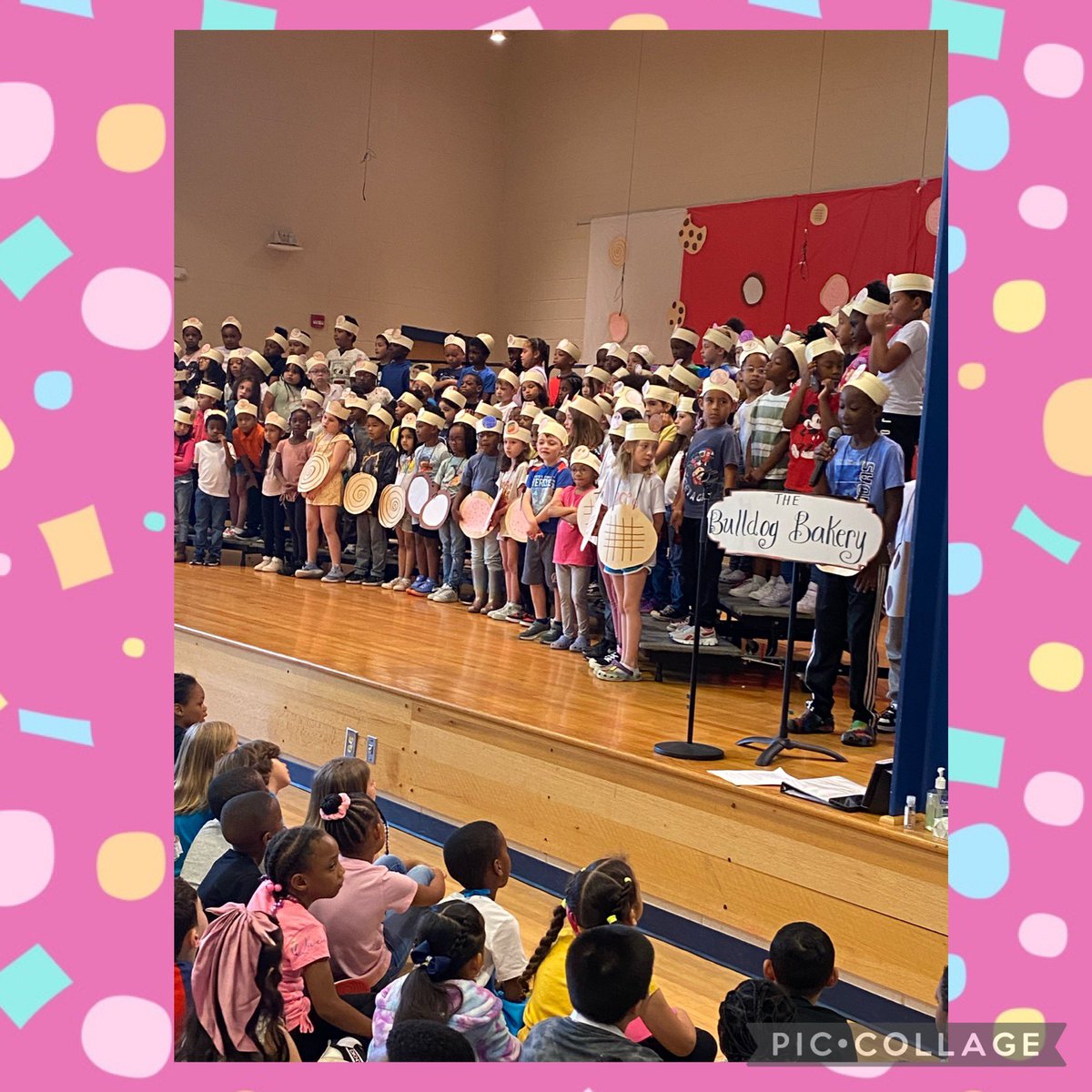 The sweetest cookies in the @WakelonES Bulldog Bakery!✨✨We had the sweetest spring musical performance from our PK-1st grade students.