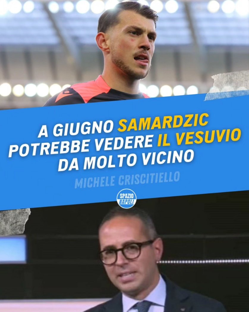 Questa sera Lazar #Samardzic sarà avversario del #Napoli e gli azzurri avranno modo di studiarlo ancora da vicino 🔎

Per l'estate può tornare a essere un obiettivo concreto, come riferisce Michele Criscitiello di Sportitalia 👀

Vi piacerebbe il serbo in azzurro❓👇