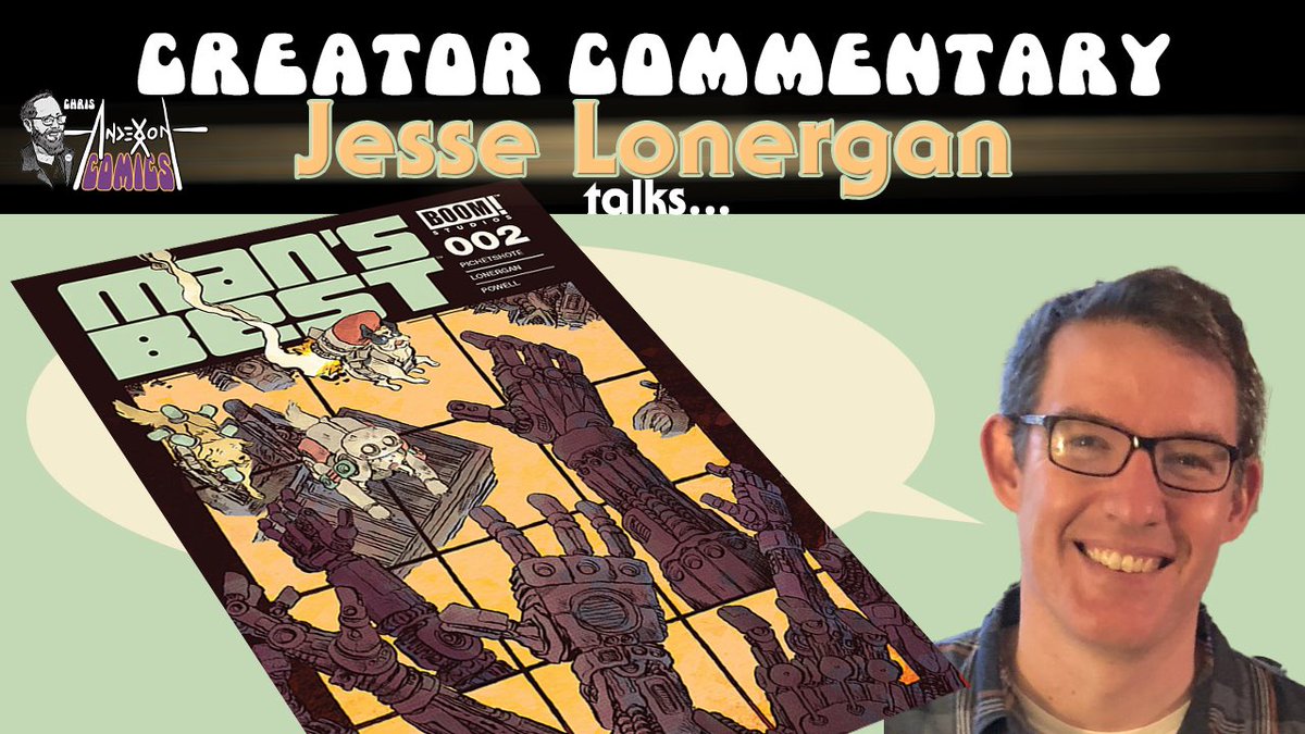 Today I sit down with @jesselonergans. Our conversation made me more thoughtful about ways you can tell a story in comics. Jesse has a grasp on the medium like very few do and a unique and refreshing style to boot. 

youtu.be/uKgziDqzW1U?si…