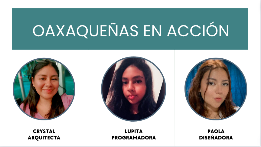 PulsoLegisOax's tweet photo. #TeInvitamos a votar por el proyecto "parabuses sostenibles" de las jóvenes "oaxaqueñas en acción" que llegaron a la final del @climatonUNAM https://t.co/Wm7YrzRMWZ