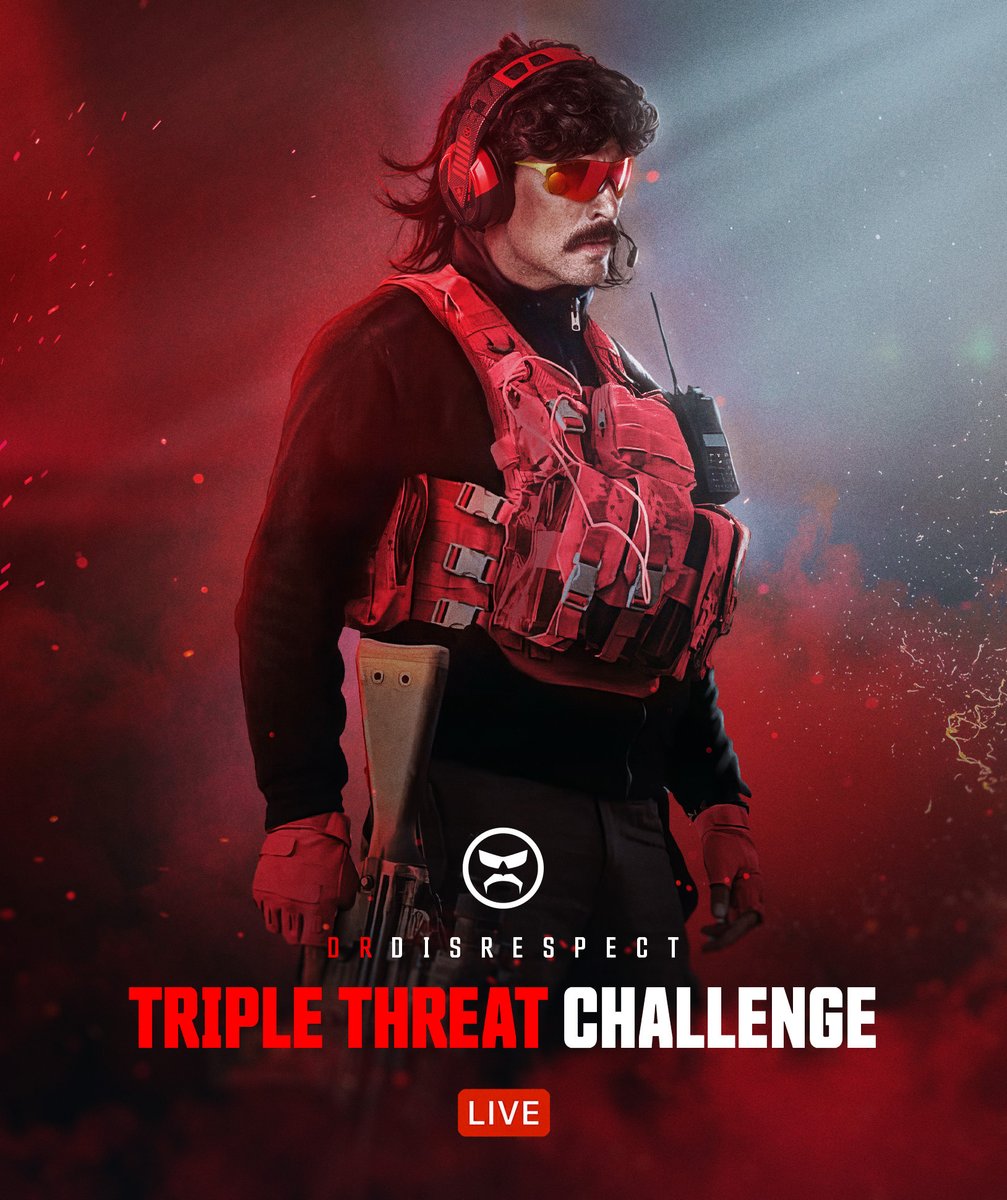 🔴LIVE in 5 minutes Back from Vegas. Lets talk about my Hole in One, NBA Playoffs, Kentucky Derby, Drake vs 2Pac, Lamborghinis... ...all while playing my patented Triple Threat Challenge. Trickle in 👉youtube.com/DrDisrespect/l…