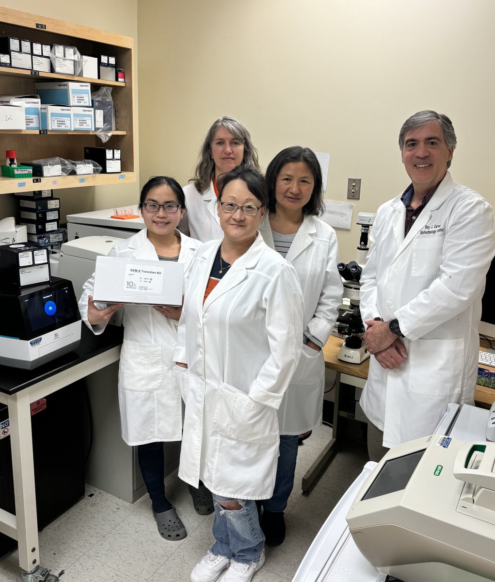 The University of Illinois DNA Services Core recently upgraded to our new #scRNAseq assays, powered by GEM-X. They told us they are just as excited as their users to push the boundaries of discovery. We can’t wait to see what #GenerationGEMX discovers!