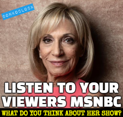 donkoclock's tweet image. Andrea Mitchell called Donald Trump President 3 times so far today.

Let @MSNBC know what you think of her show in the comments