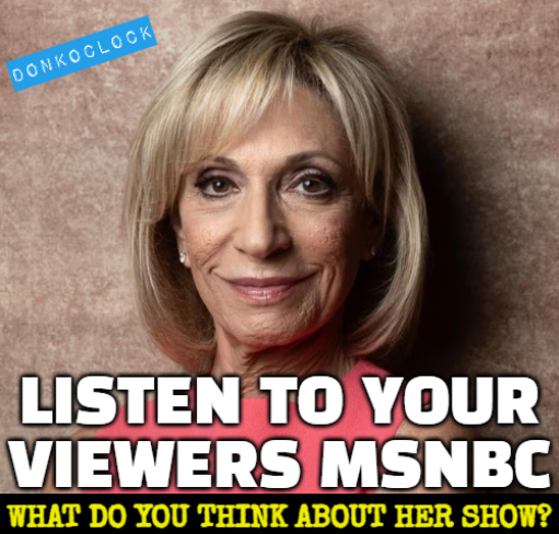 Andrea Mitchell called Donald Trump President 3 times so far today. Let @MSNBC know what you think of her show in the comments