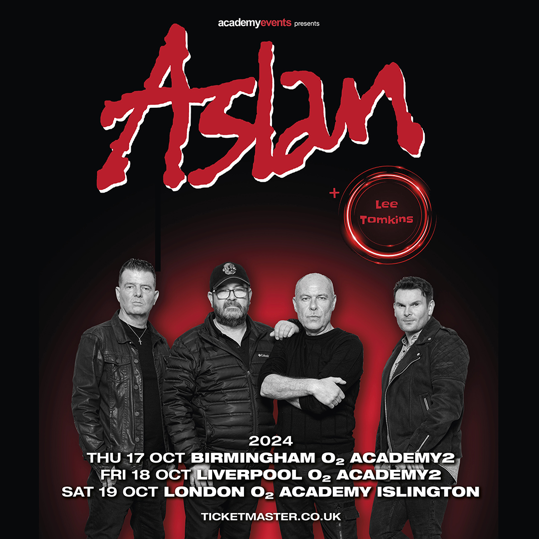 After 40 years of playing with their frontman Christy, Irish rock band @OfficialAslan welcome new singer Lee Tomkins to keep their music alive. Catch them at O2 Academy2 Liverpool on Fri 18 Oct. 48-hour early access Priority Tickets 10am Wed 08 May 👉 amg-venues.com/mkZh50RxtlM