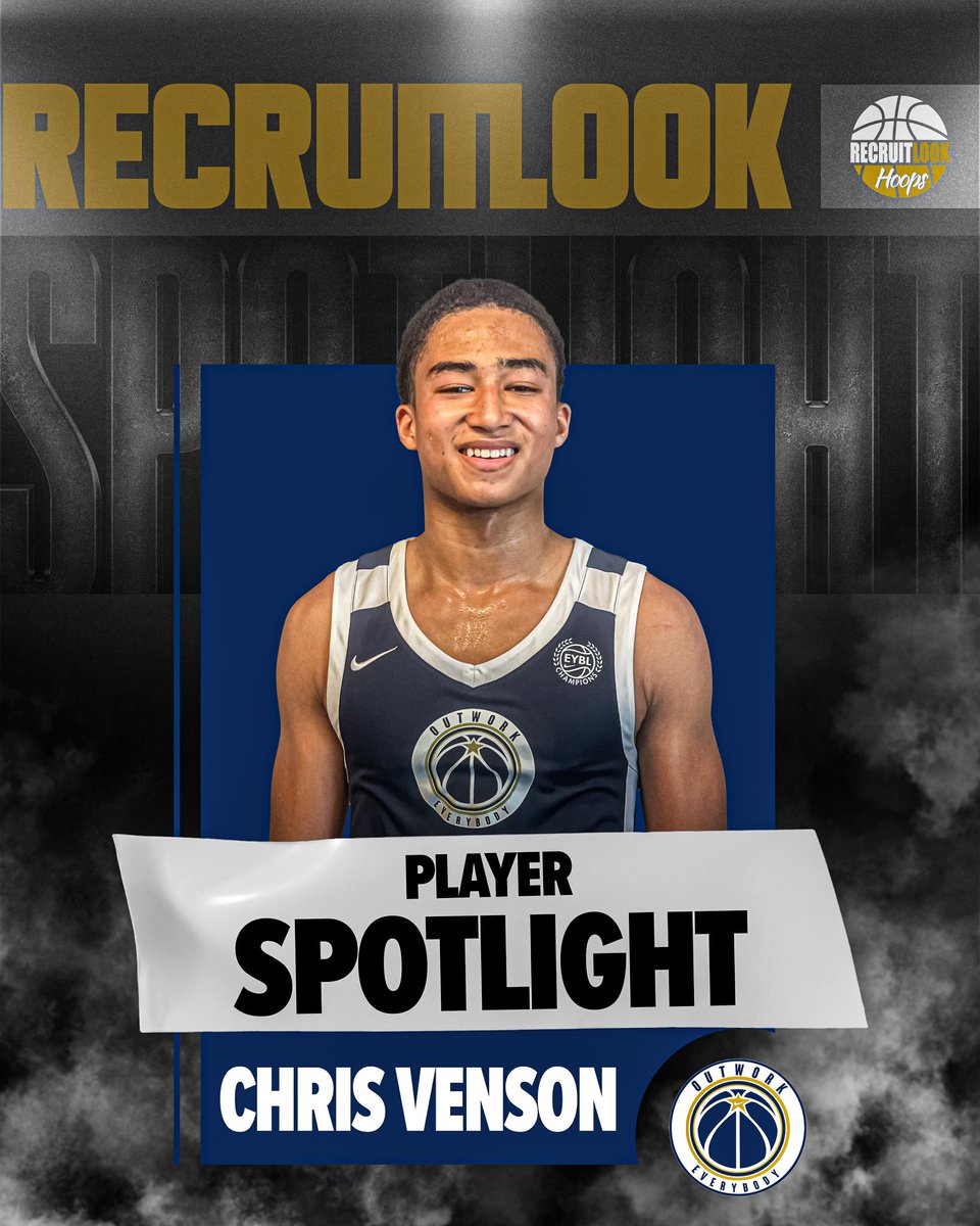 2026 | Chris Venson | #RLHoops Chris finished with 27pts & the win. Solid scorer that has good size, crafty footwork on the wing. He knows how to create instant offense for himself or teammates. He's a lockdown defender causing chaos on defensive end.