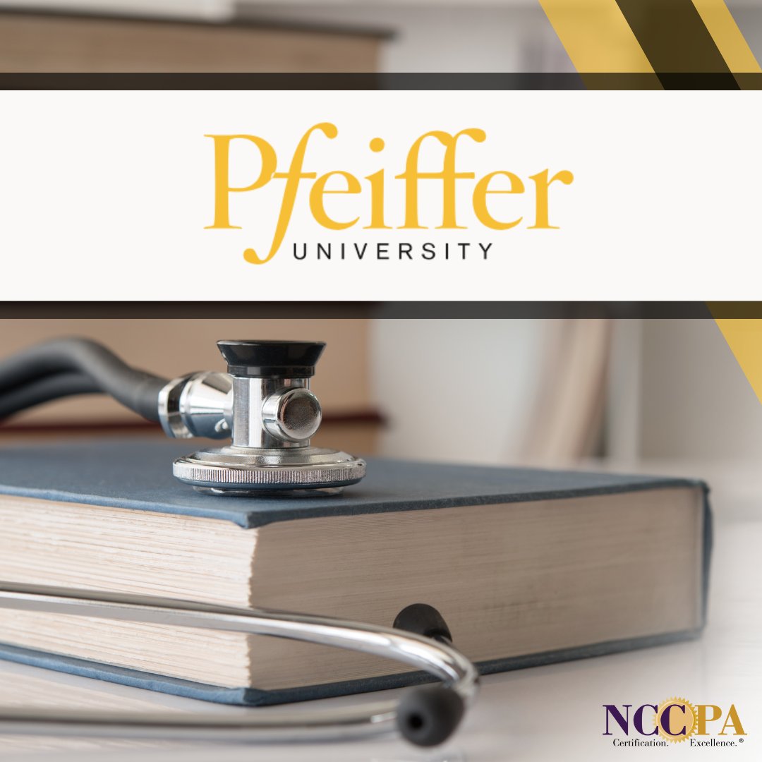 We're looking forward to speaking with #PAstudents from Pfeiffer University this afternoon! #futurePA #PANCE 
@Pfeiffer1885