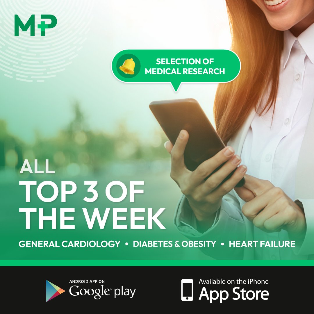 Check out the latest must-reads in general Cardiology, Heart Failure, Diabetes & Obesity. Dive into this compilation of recently published medical papers! 🩺🔍📚 Download the MPA: 👉 bit.ly/medical-portfo… #MedicalPortfolioApp #Cardiology #CardioTwitter #Medicine