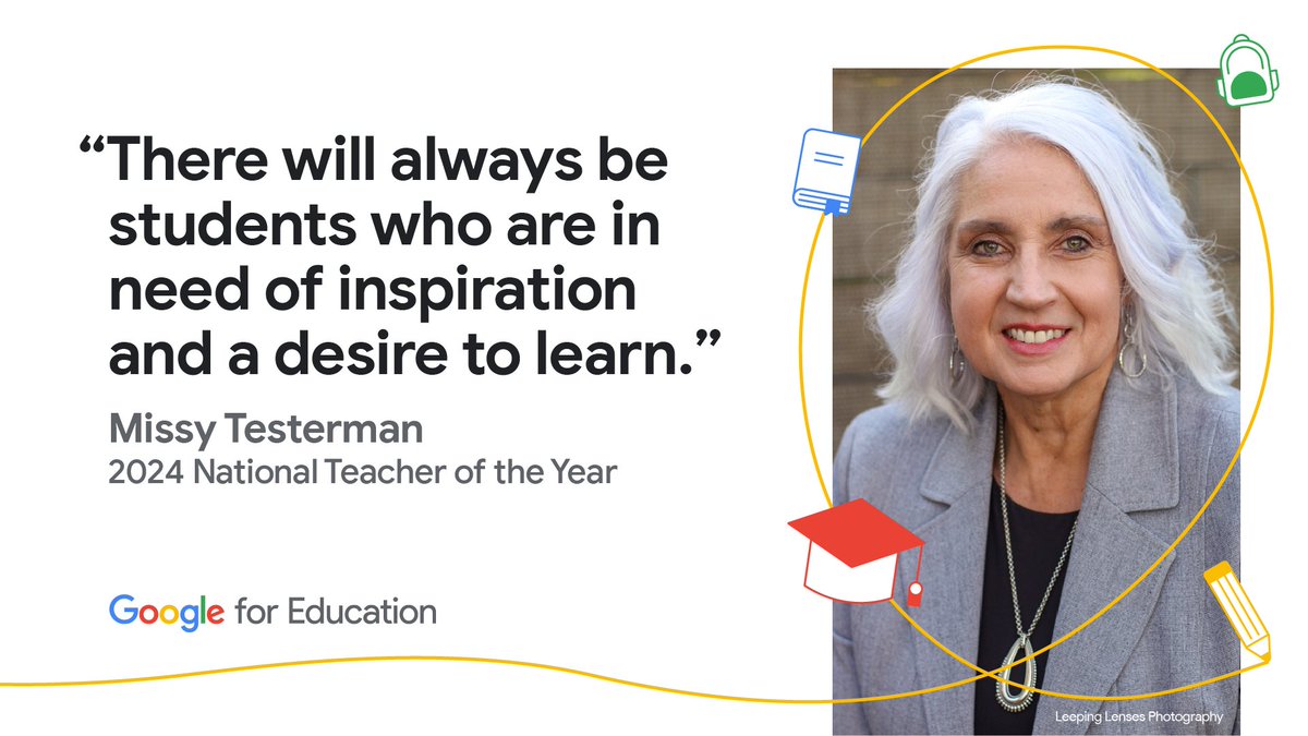 Happy #TeacherAppreciationWeek! Join us in celebrating the remarkable influence of teachers 🎉. 2024 National Teacher of the Year, Missy Testerman, reflects on her journey and shares an inspirational open letter to teachers everywhere. Read more: goo.gle/3Uqh5nQ @CCSSO