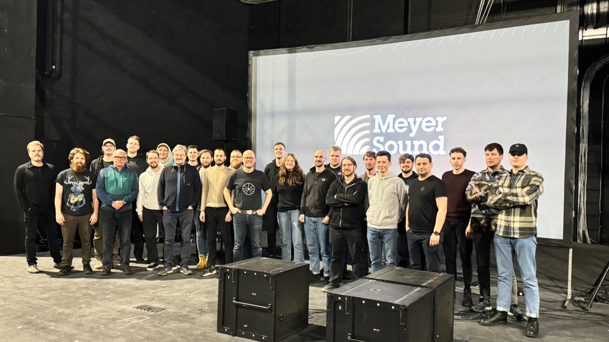 Senior Technical Support & Education Specialist Merlijn van Veen has been all over the world this year conducting trainings and sharing his knowledge and experience with students and professionals! Keep an eye on our upcoming trainings: meyersound.com/education/#eve…