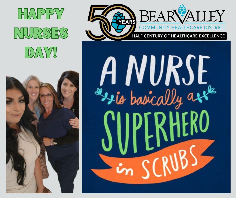 BearValleyCHD's tweet image. Happy Nurses Day to all of our heroes in scrubs at BVCHD! #nursesday