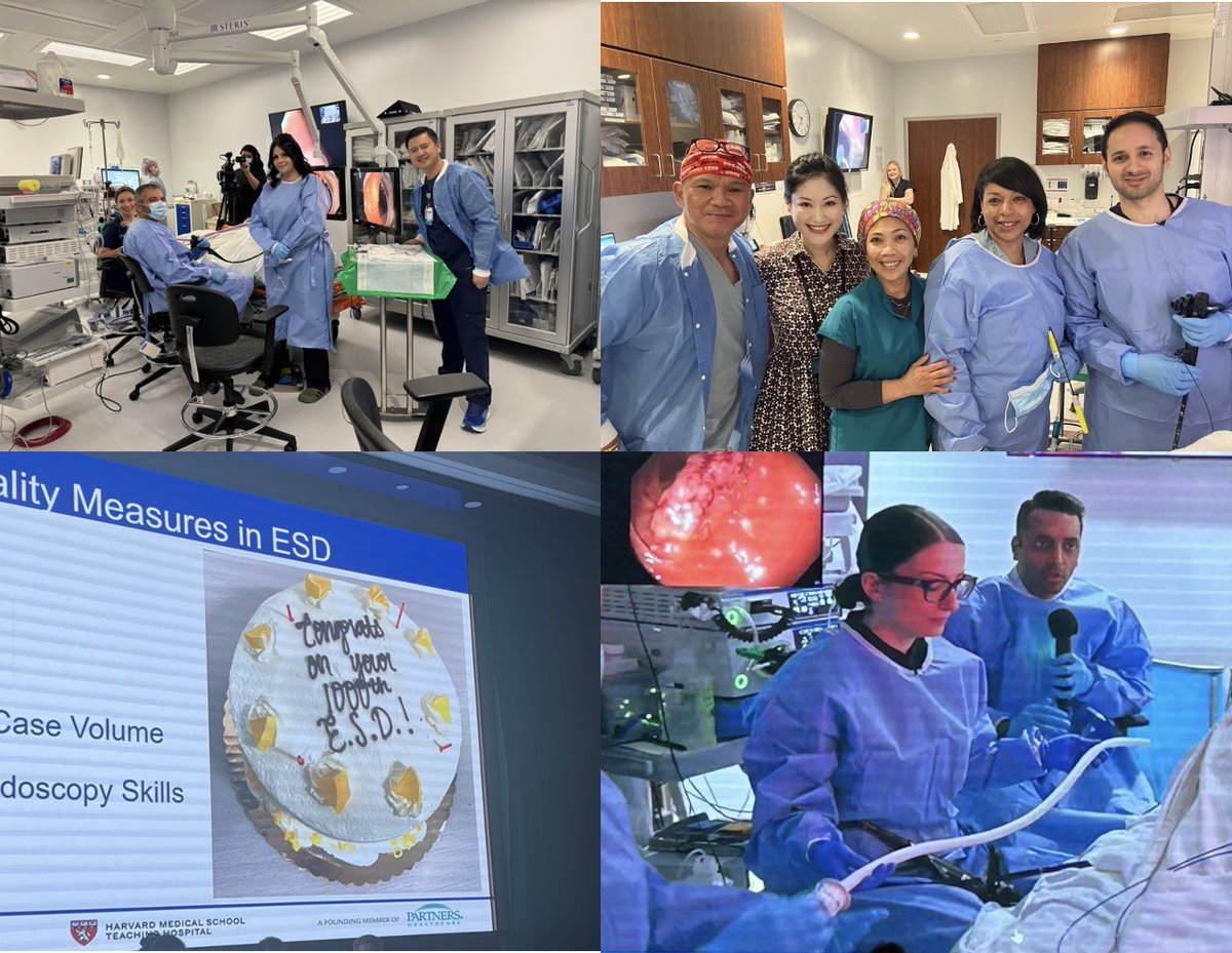 On May 3rd, 2024, @GiJawaid @KeihanianTara and I reached the mile stone of 1000 ESD procedure. We are the second academic center in the US to announce reaching this milestone after @ThirdspaceEndo in Brigham. Thanks @StLukesHealthTX @bcmhouston for supporting innovation in GI