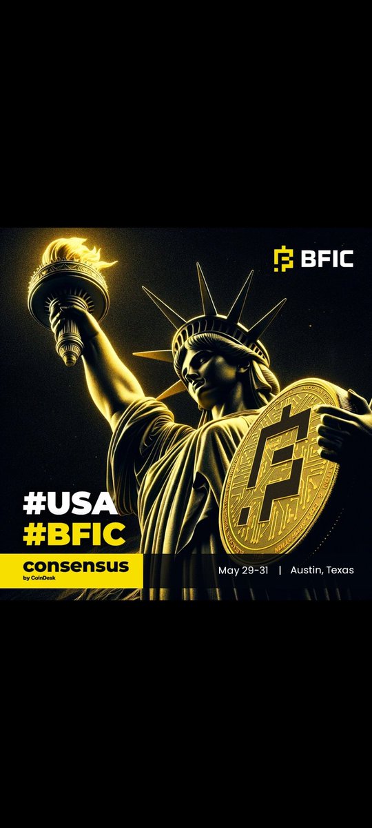 #BFIC #BFICCoin #Blockchainfoundationforinnovationandcollabration #BFICCommunity #consensus2024 #consensus #coindeskconsensus #USA #cryptocommunity #TotheFuture #ToTheMoon #BFICinConsensus #BFICxConsensus