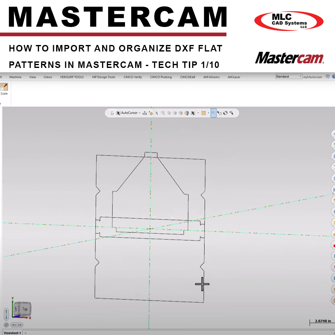 DXF files are commonly used to share outlines for flat patterns like sheet metal.  DXF files can be opened in @Mastercam using drag and drop! #Mastercam

Learn more here: ow.ly/Yip850RnwPw