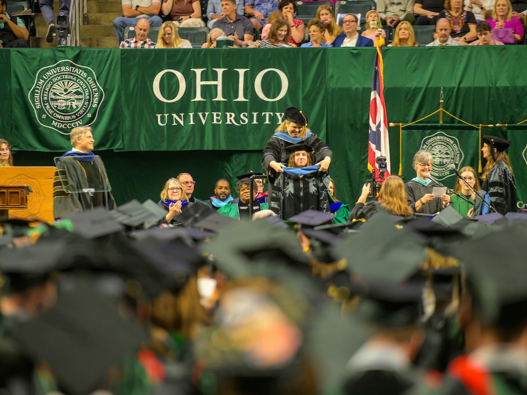 You did it, CHSP Class of 2024! 😸 🎓 Congratulations to all of our spring graduates. Go forth and serve — solve — and succeed 💚 #ForeverOHIO | #OHIOgrad2024