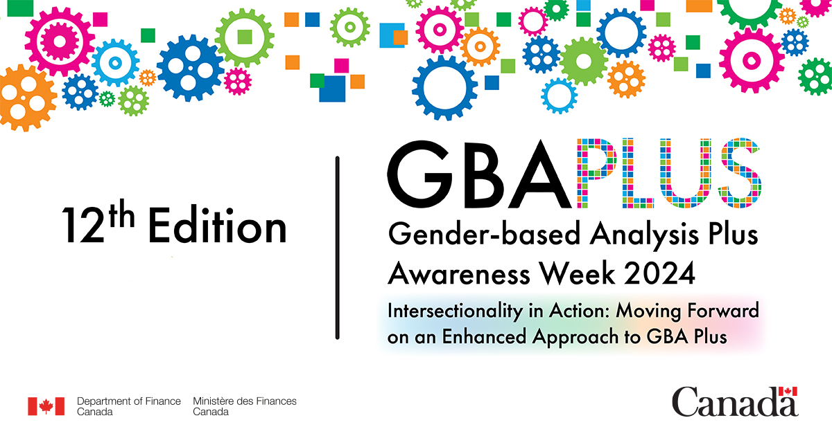 Today kicks off #GBAplus Awareness Week - an opportunity for public servants and people across the country to learn more about Gender Based Analysis and how it helps advance gender equality in Canada. Learn more: ow.ly/Gplu50RxrcN