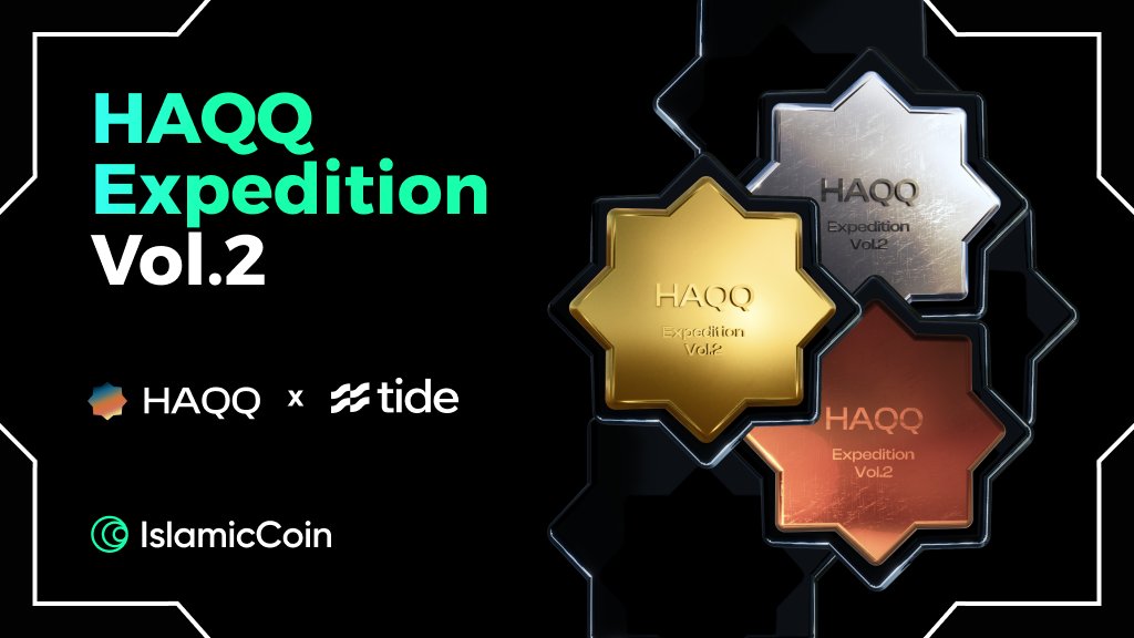 🔥 The HAQQ Expedition Returns! 🔥 And it’s bigger and bolder than ever! Remember the epic HAQQ Expedition? We're building on that momentum and launching an expedition of exploration: HAQQ Exploration Vol.2, a treasure trove of fresh quests, exclusive NFT badges, and enough…