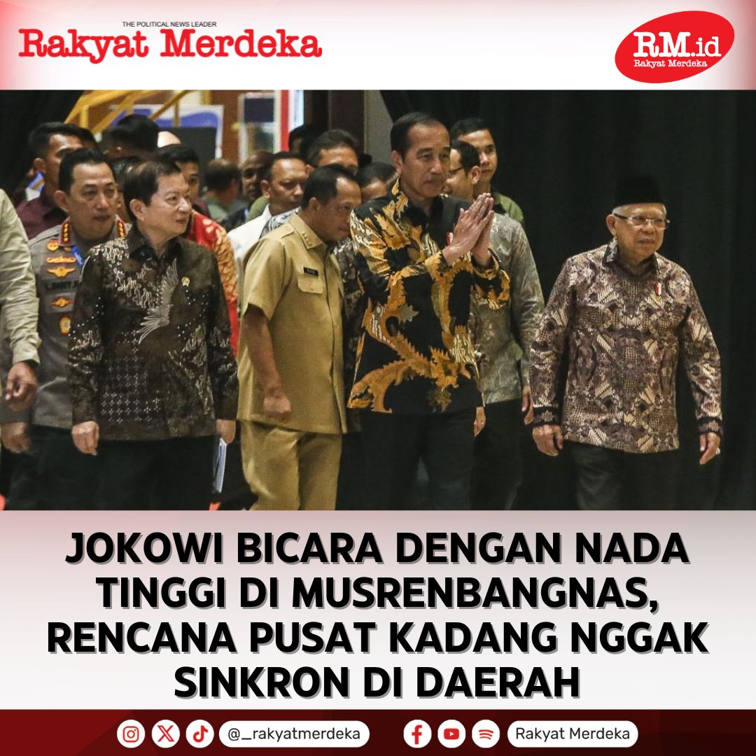 Jelang masa akhir jabatannya, Presiden Jokowi memberi kritikan keras pada kinerja Pemerintah Daerah (Pemda). Dengan nada tinggi, Jokowi menyebut banyak rencana yang dibuat pusat tidak sinkron di daerah. #Jokowi