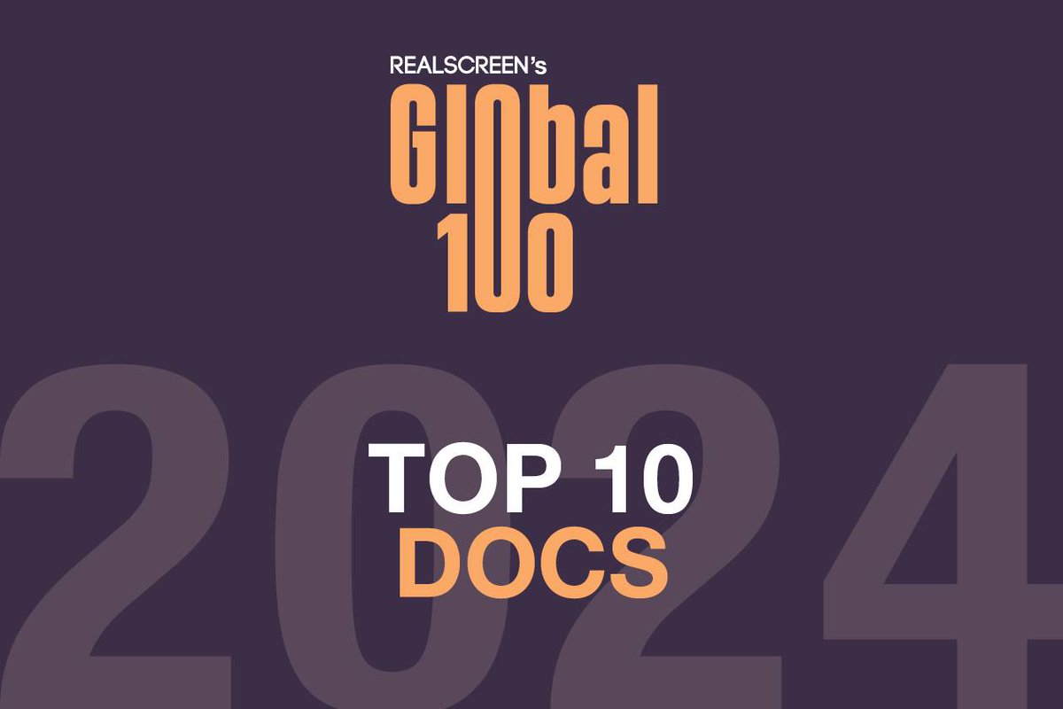 Realscreen kicks off Global 100 Top Tens with top doc shops.

realscreen.com/2024/05/06/rea…