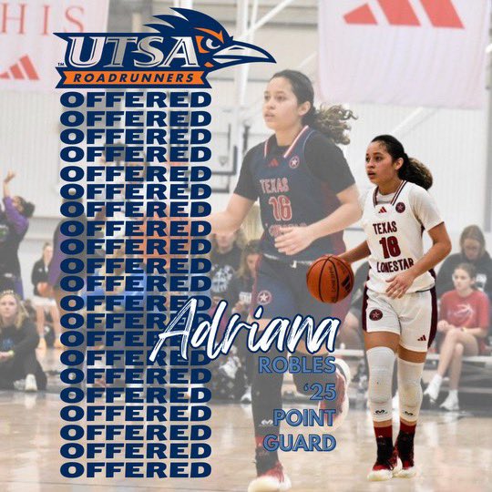 Blessed and Thankful to receive an offer from @UTSAWBB Thanks @CoachKarenA @TLSBasketball @3SSBGCircuit @WorldExposureWB @BKBexposure @TopPreps @JrAllStarBB @Auto1974 @foulyvalepr @NP_Recruiting @NextGenHoops @fbpur @FossilRidgeKISD @CoachValery