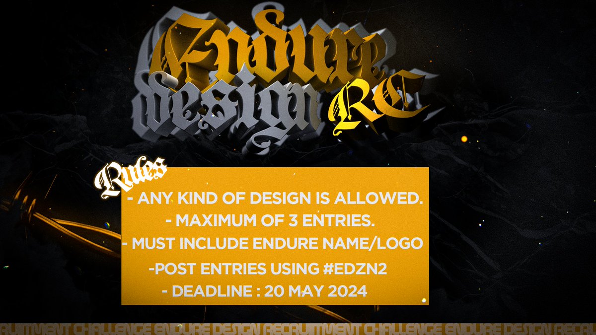 Endure Desing RC #EDZN2

Assets : endureempire.com/endure-assets