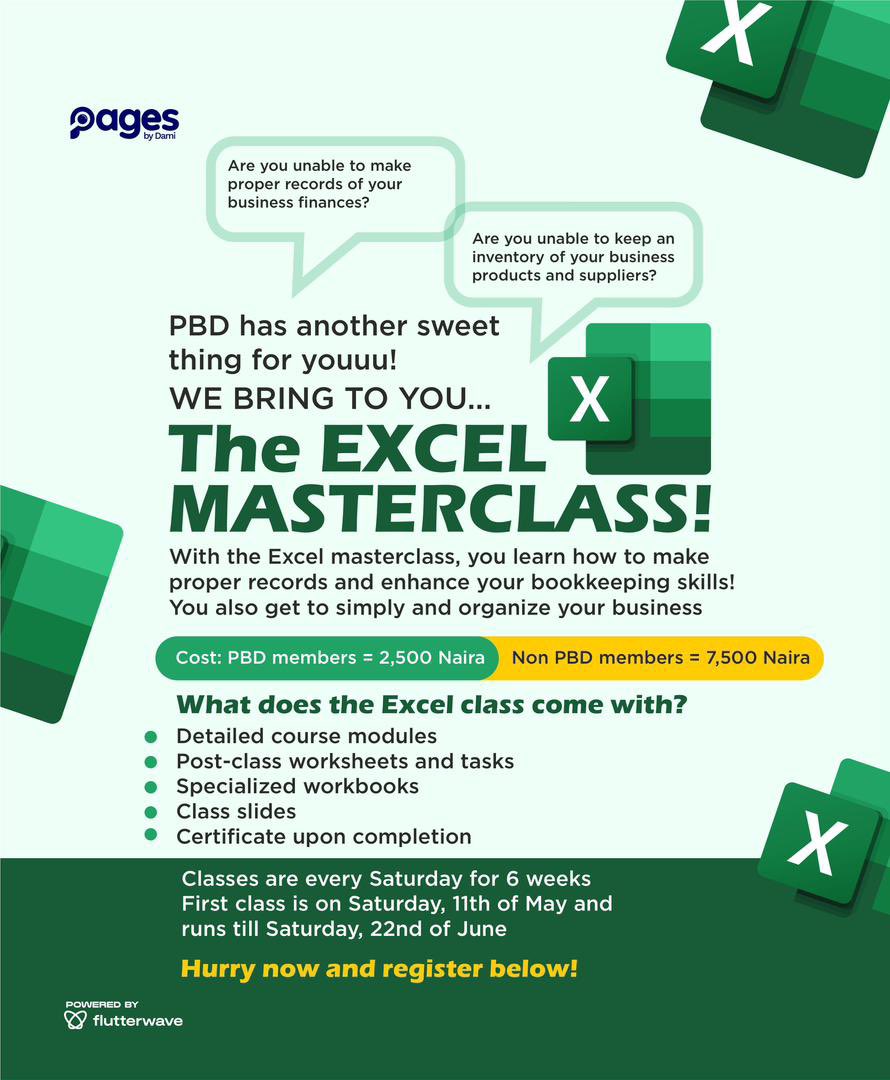 LADIES AND GENTLEMEN THE MOMENT WE HAVE ALL BEEN WAITING FOR!!! The very first pagesbydami intense beginners excel course open to both pbd members and members of the public With our excellent tutor @Beccatiko Register here: forms.gle/gx9XambCUUUM9L…
