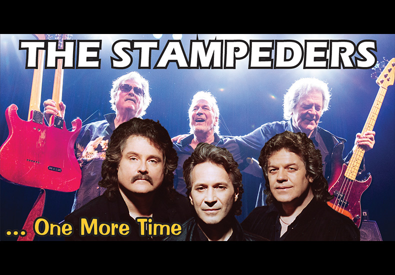 The Stampeders… One More Time! May 7 @ 7:30pm ow.ly/bHJ750RxtYY Enjoy classic hits: Wild Eyes, Devil You, Minstrel Gypsy, Hit the Road Jack and Sweet City Woman!