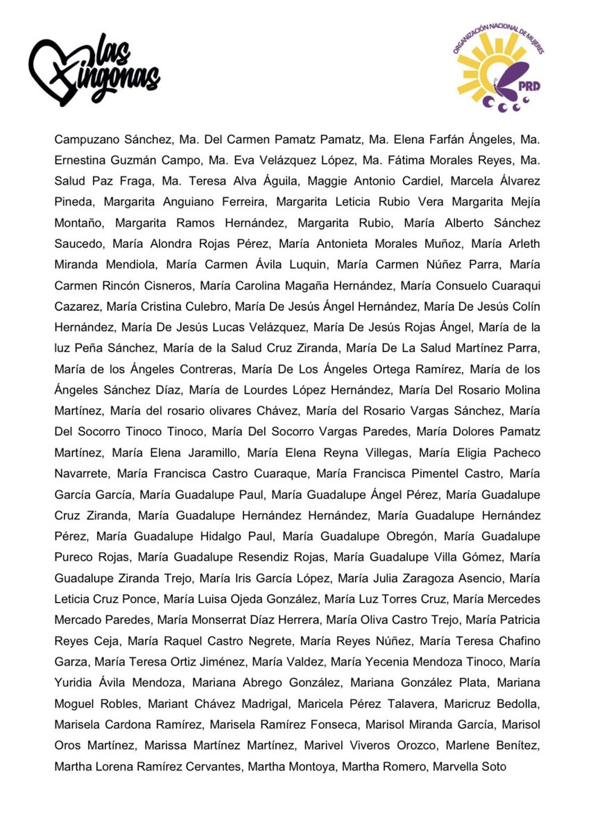 ONMPRD's tweet image. Desde la ONM y Las Xingonas Mx manifestanos todo nuestro respaldo a María Amparo Casar @amparocasar, reconocemos su compromiso a favor de la Transparencia y combate a la corrupción. 

No más violencia política -@lopezobrador_ y @OctavioRomero_O