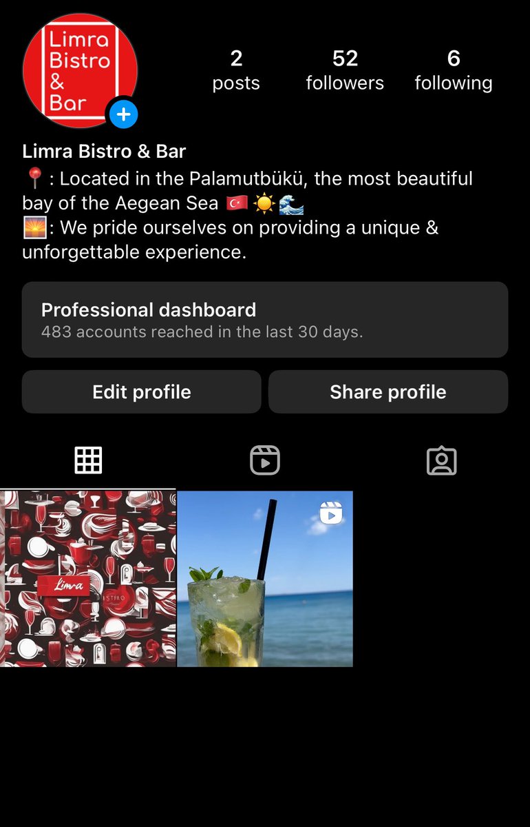 Datça/ Palamutbükü’nde açtığım işletmemin Instagram hesabı.
Takip ve paylaşımlarınızı bekliyorum. 🙏🙏🙏 

instagram.com/limrabistro_ba…

#Datça #Palamutbükü #Palamutbuku