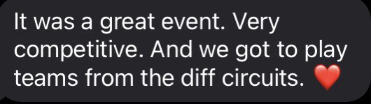 The timing of this unsolicited feedback from one of the most highly recruited prospects in the entire country (for the next few years to come 😉) coming off a fantastic weekend of 🏀 across the country. Well done, @SelectEventsBB