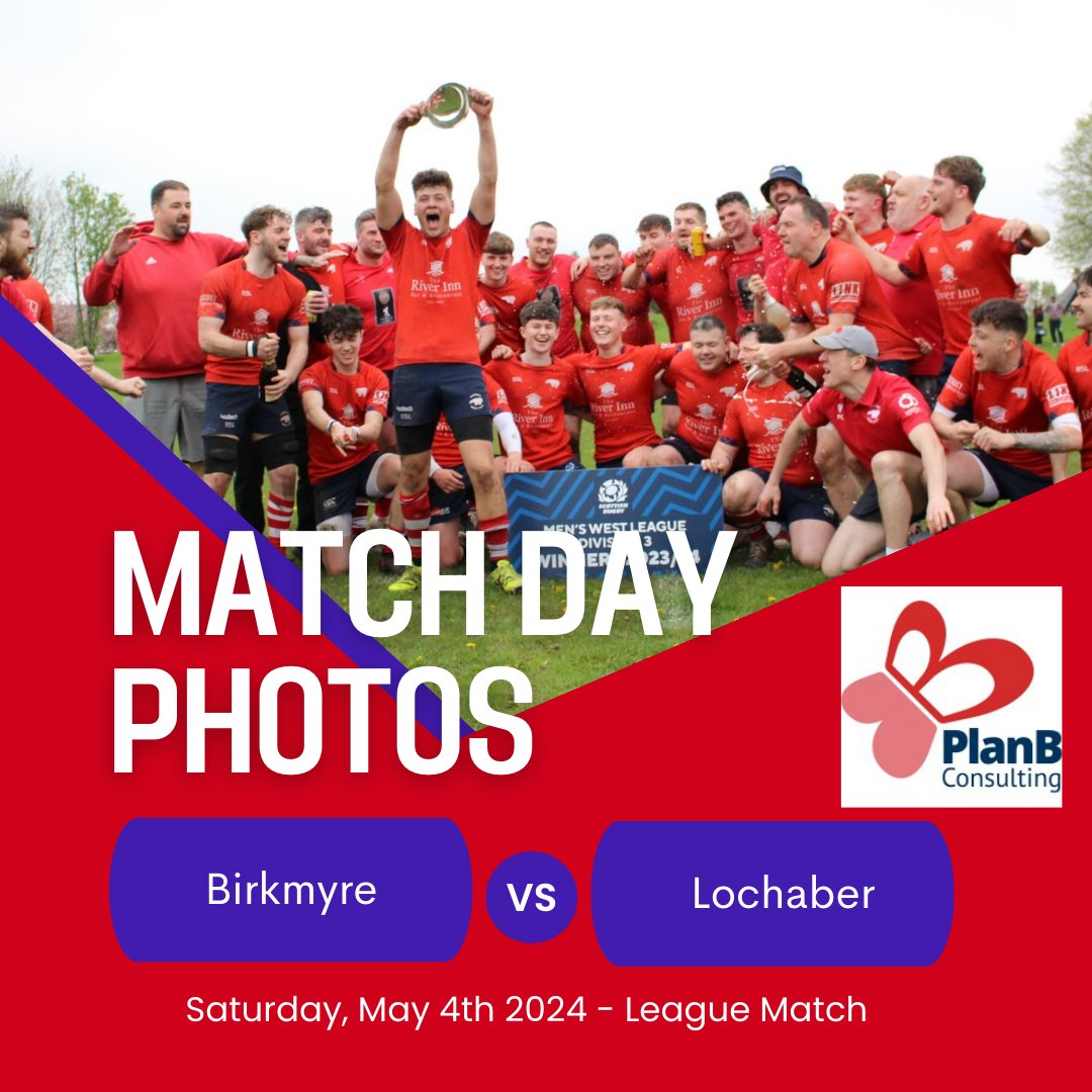 It took a bit longer than normal to edit the HUGE number of match day photos we have from Saturday.

You can view the full album by following this link to the club website:-

pitchero.com/clubs/birkmyre…

#matchphotos #rugbyunion #rugbylife #scottishrugby #birkmyrerfc #birkmyrerugby