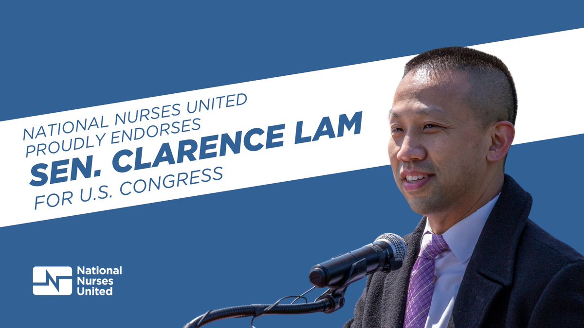 Nurses are proud to endorse Maryland Sen. @ClarenceLamMD — he has consistently made public health & health care for all his priorities! He is the leader that MD needs in Congress to achieve a brighter future for the working families of Howard, Anne Arundel & Carroll counties.